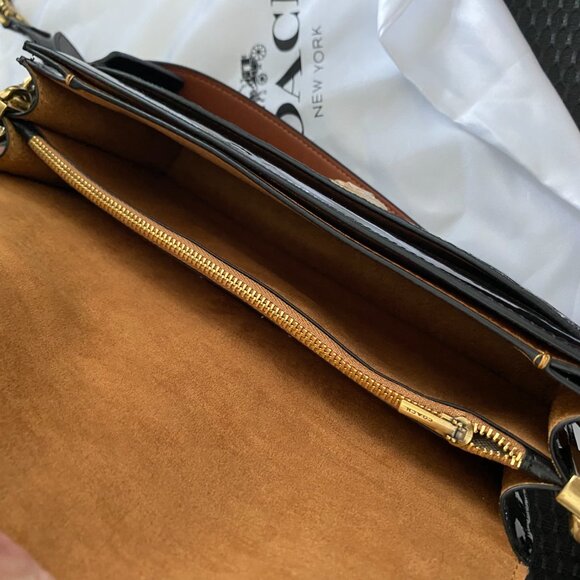 Coach Tabby 26 Shoulder/Crossbody Bag In Signature Patent Leather - Picture 9 of 11